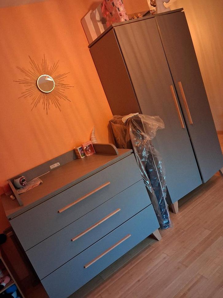 Chambre bébé complète Transland, Kinderen en Baby's, Kinderkamer | Complete kinderkamers, Zo goed als nieuw, Jongetje of Meisje