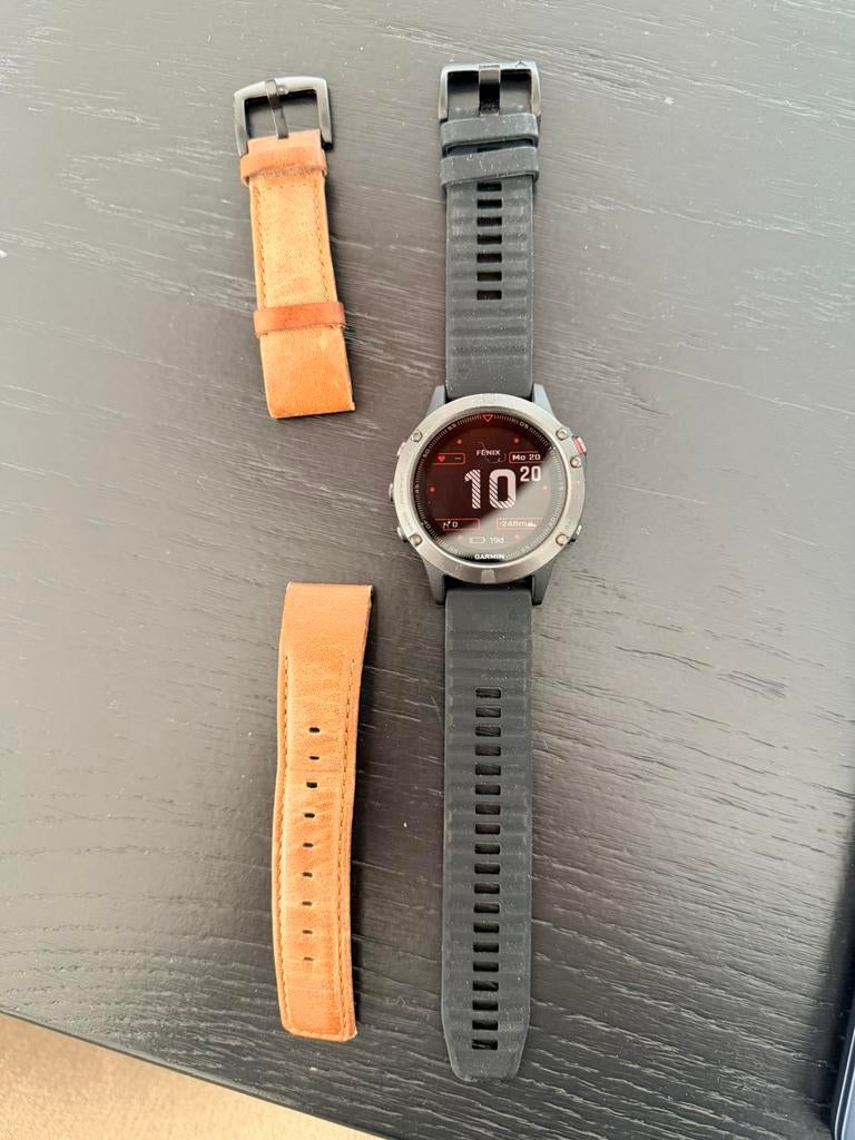 Garmin Fenix 5, Ophalen, Gebruikt