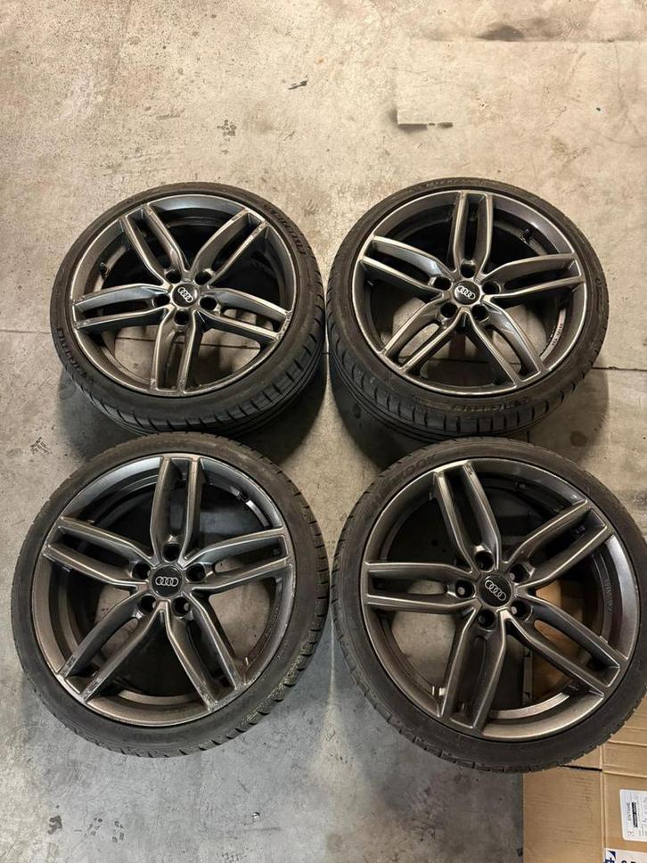 Jantes Audi sport 19 pouces, Autos : Pièces & Accessoires, Pneus & Jantes, Pneu(s), 19 pouces, Enlèvement