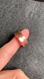 Handgemaakte koperen ring maat 56., Handtassen en Accessoires, Ophalen of Verzenden, Nieuw, 17 tot 18, Dame of Heer