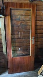 Porte intérieure vitrée - 201 x 83 cm, Bricolage & Construction, Châssis & Portes coulissantes, 75 à 150 cm, Chambranle de porte