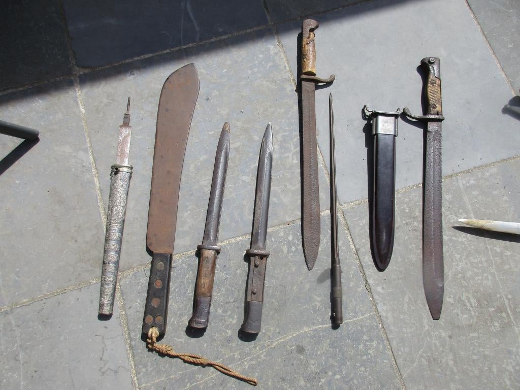 lotje bajonetten, Verzamelen, Ophalen of Verzenden