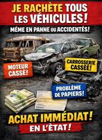 Je recherche tout type de Voitur, Enlèvement ou Envoi, Comme neuf