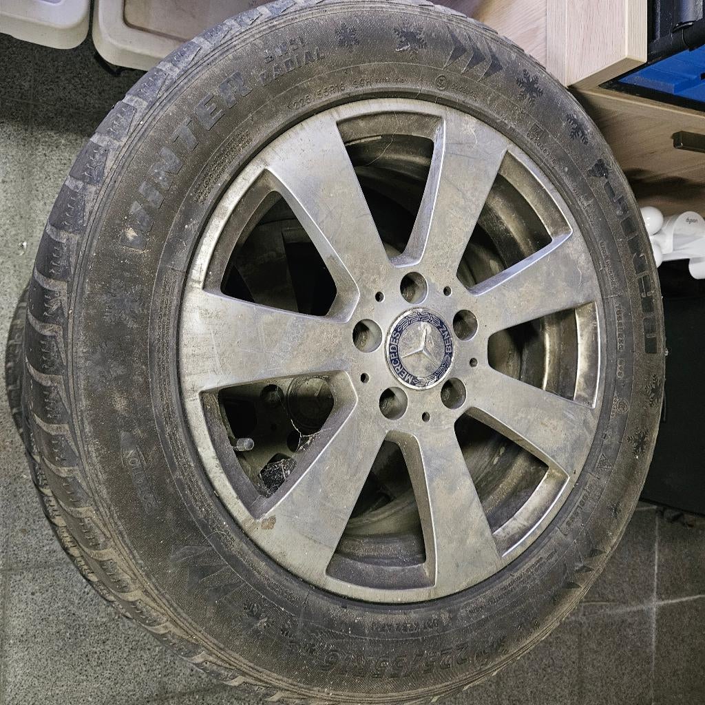 autobanden en velgen, Ophalen, Gebruikt, Banden en Velgen, Winterbanden