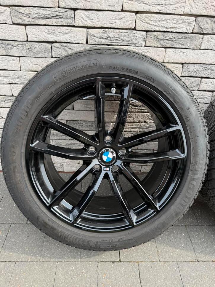 BMW M Velgen OEM18”inch + Goodyear Runflat banden 5x112, Auto-onderdelen, Banden en Velgen, Band(en), Winterbanden, Ophalen