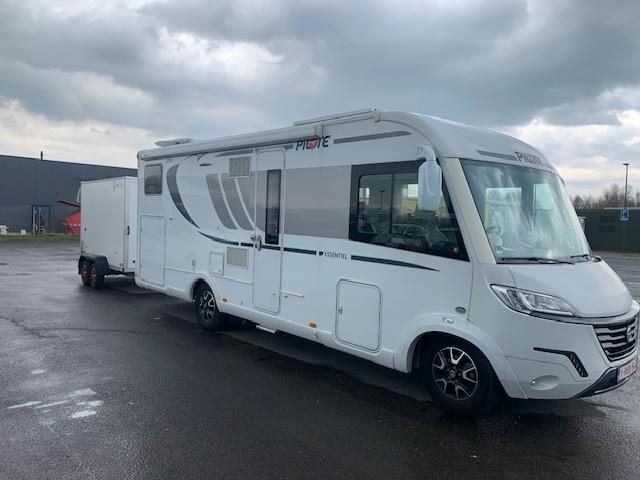 INTEGRAL PILOTE I740 GJ + REMORQUE 2T 62000 euros, Caravans en Kamperen, Mobilhomes, Particulier, tot en met 4, Integraal, Pilote