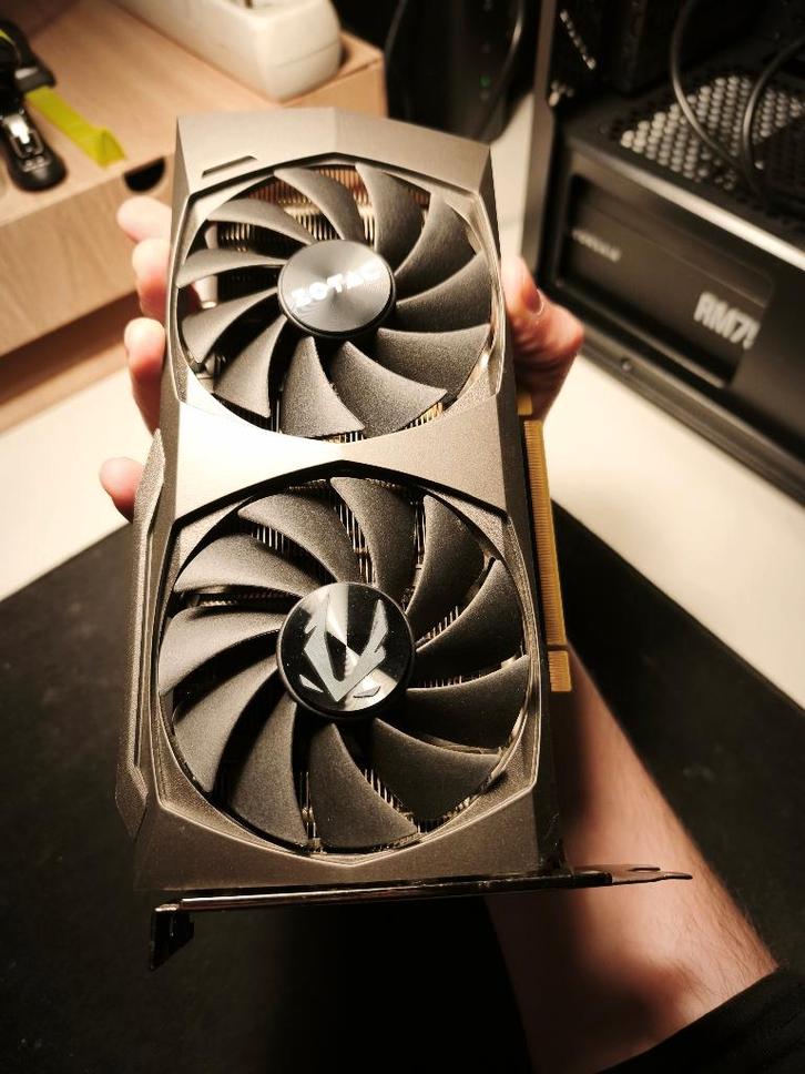 RTX 3060 12go gddr6 zotac gaming carte graphique, Computers en Software, Videokaarten, Gebruikt, GDDR6, Ophalen