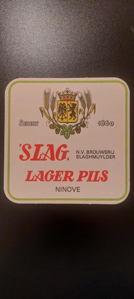 Bierviltjes slaghmuylder ninove, Ophalen