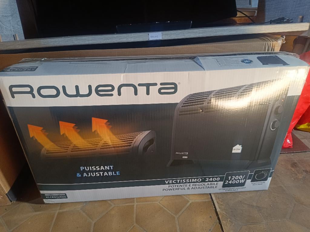 Chauffage/Climatiseur Rowenta, Electroménager, Ventilateurs, Enlèvement, Comme neuf, Ventilateur de sol