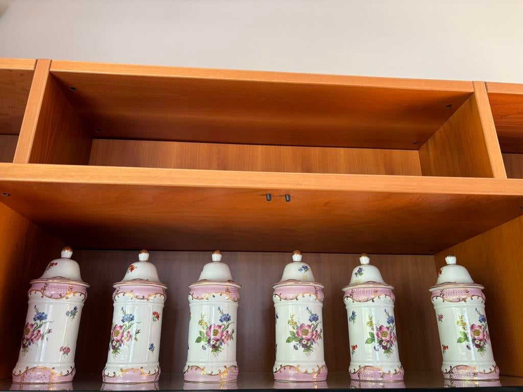 Set 6 apothekerspotten Paris Royal Décor Limoges, Ophalen