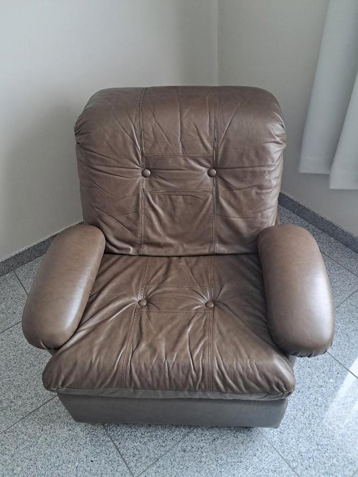 sofa, Maison & Meubles, Canapés | Salons, Utilisé, Banc droit, Une personne, Moins de 150 cm, Cuir, Enlèvement