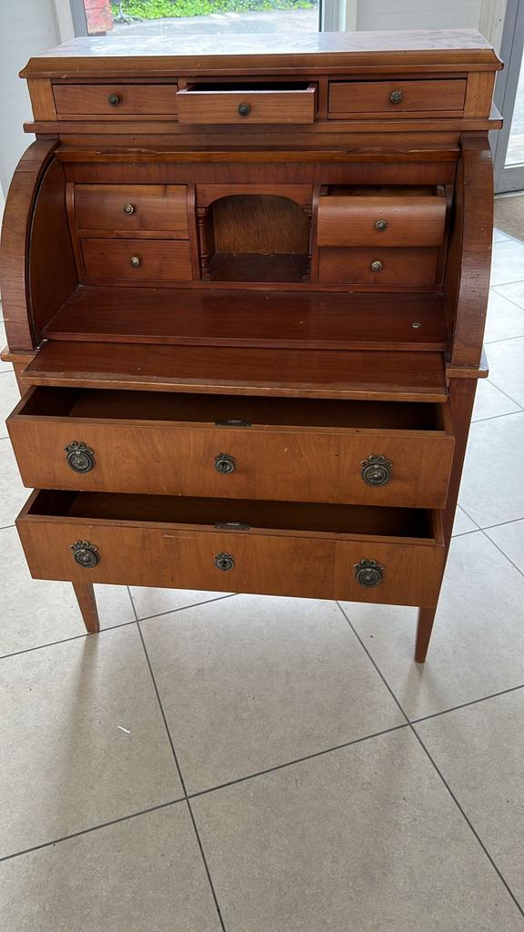 Antiek houten secretaire, Ophalen, Gebruikt