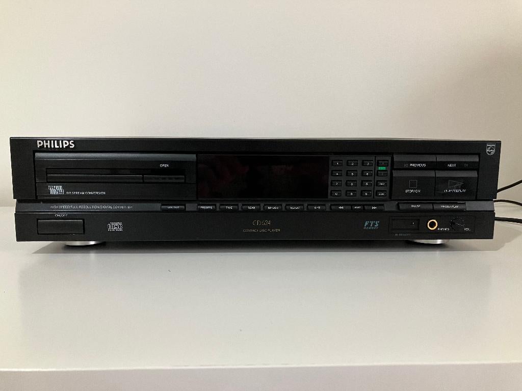 Philips CD624, TV, Hi-fi & Vidéo, Lecteurs CD, Enlèvement, Comme neuf, Philips