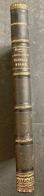 Livre-Tram-Vicinale-Belge-1866-Loi 10.04.1841-Jules Sauveur, Collections, Trains & Trams, Utilisé, Tram, Enlèvement ou Envoi