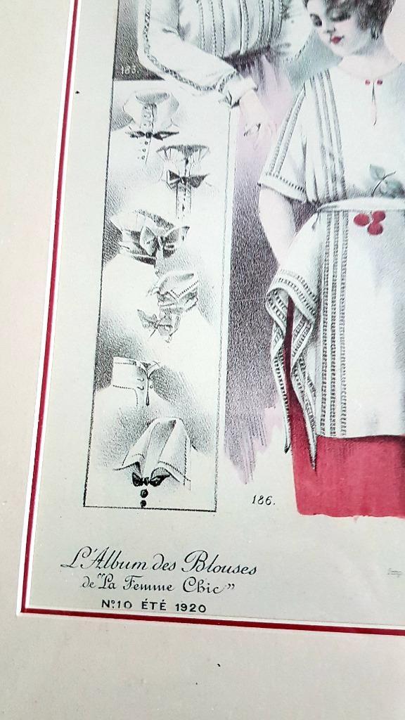 Mode prints 1920 pl 37 en pl 41, Antiek en Kunst, Curiosa en Brocante, Ophalen