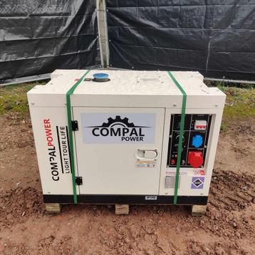 Générateur 11kVA NEUF, Bricolage & Construction, Générateurs, 10 à 30 kVA, Démarrage électrique, Enlèvement, Utilisé