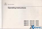 Mercedes M102 motor handleiding Online PDF handboek, Auto diversen, Handleidingen en Instructieboekjes, Verzenden