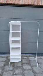 Portant + compartiment à 6 rangements Ikea, Ophalen, Zo goed als nieuw