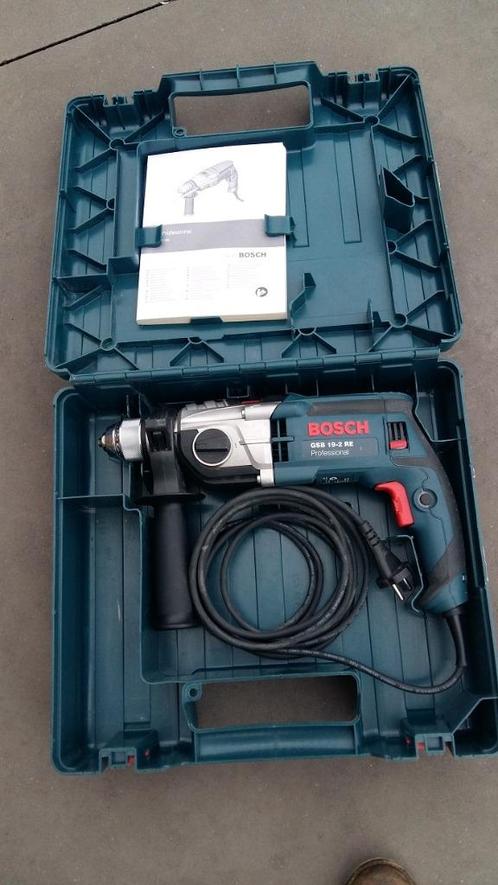 Perceuse à percussion Bosch GSB19-2RE Professional, Bricolage & Construction, Outillage | Foreuses, Neuf, Perceuse, 600 watts ou plus