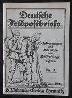 Lettre postale de la Deutsche Feldbrief - 1914, Enlèvement ou Envoi