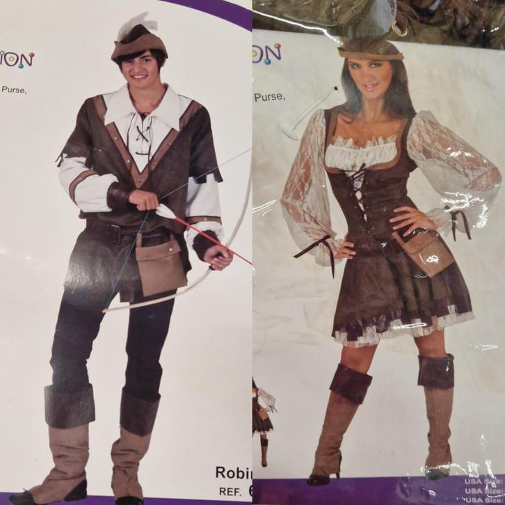 ROBIN HOOD kostuums, Hobby en Vrije tijd, Feestartikelen, Kostuum, Ophalen