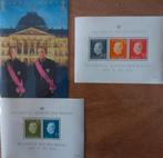 Koning Boudewijn. 3 Postzegelblokken., Neuf, Sans timbre, Enlèvement ou Envoi, Maison royale