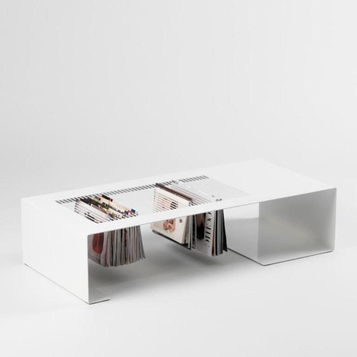 Salontafel „Tablemag” ontworpen door Antoinette Ribas, Huis en Inrichting, Tafels | Salontafels, Zo goed als nieuw, Rechthoekig