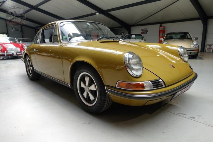 1969 Porsche 911 S coupé, Auto's, Oldtimers, Bedrijf, Te koop, Porsche, Benzine, Coupé, 2 deurs, Handgeschakeld, Overige kleuren