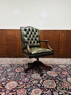 Klassiek Engels Chesterfield Bureaustoel, Antiek en Kunst, Ophalen of Verzenden