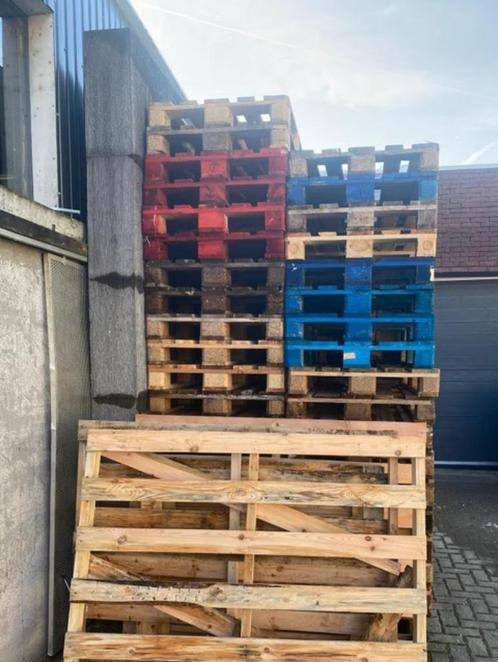 Europalletten, €10 stuk, Doe-het-zelf en Bouw, Overige Doe-Het-Zelf en Bouw, Gebruikt, Ophalen