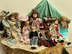 Set van 8 vintage poppen (deze liggen in de weg), Verzamelen, Ophalen, Gebruikt, Pop