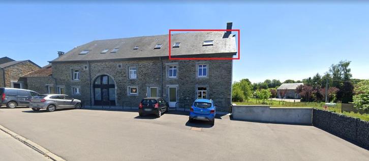 6880 ACREMONT : appartement 2e étage, 1ch, +-45m², parking., Immo, Appartementen en Studio's te huur, Provincie Luxemburg, 35 tot 50 m²