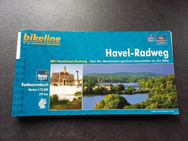 Bikeline Havel Radweg, Boeken, Reisgidsen, Gelezen, Fiets- of Wandelgids, Europa, Ophalen