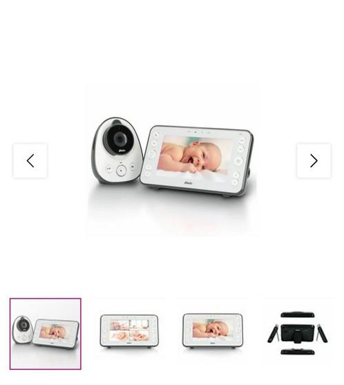 Alecto babyfoon, Kinderen en Baby's, Babyfoons, Zo goed als nieuw, Camera, Terugspreekfunctie, Ophalen