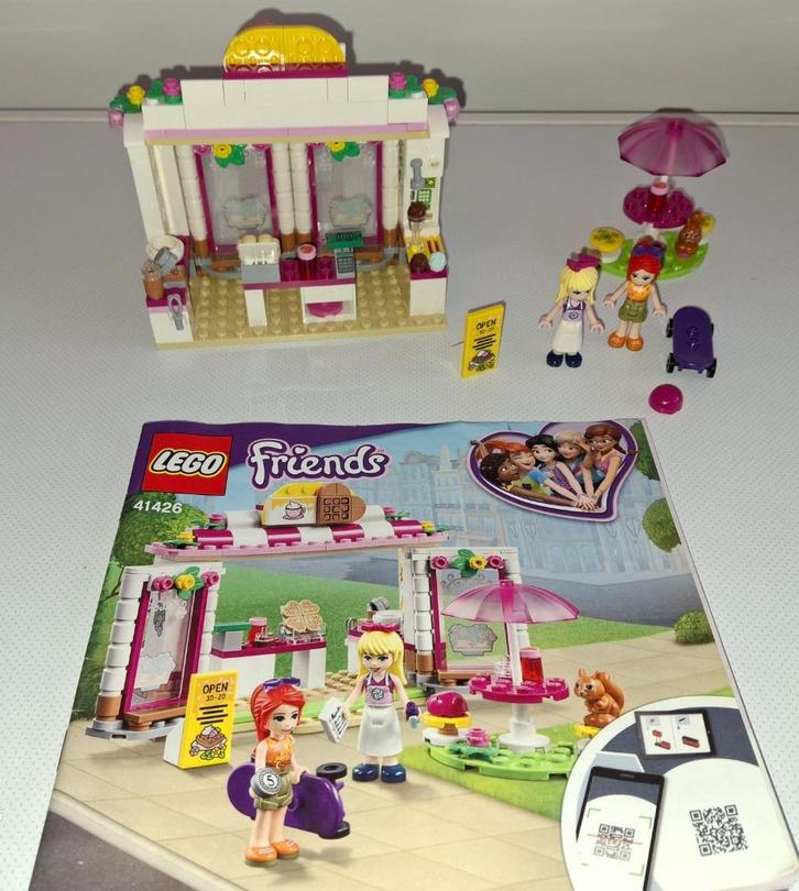 Lego Friends 41426 Heartlake City Park Café, Kinderen en Baby's, Speelgoed | Duplo en Lego, Zo goed als nieuw, Lego, Complete set