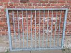 gegalvaniseerd spijlenhekwerk 1m24 x 95 cm, Tuin en Terras, Tuinhekken en Hekwerk, Ophalen, Gebruikt, Overige materialen, Spijlenhekwerk