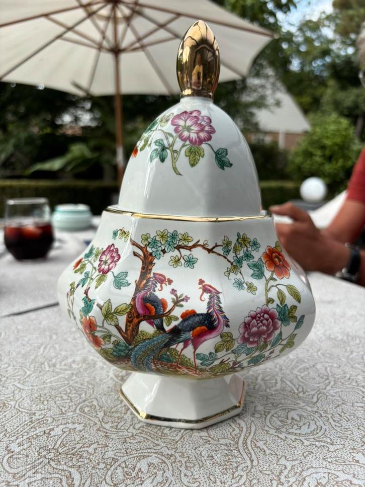 Traditionele gemberpot in Chinees porselein, Antiek en Kunst, Antiek | Porselein, Ophalen