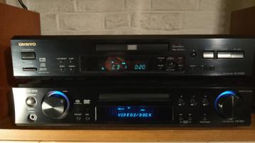 Onkyo Receiver Player DR-S501+DVD Onkyo DV SP500 beschikbaar voor biedingen