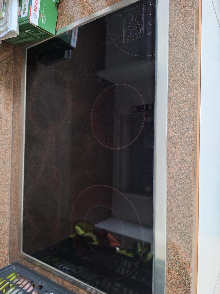Keramische kookplaat ceran 70cm  (gaggenau), Elektronische apparatuur, Kookplaten, Gebruikt, Inbouw, Keramisch, 4 kookzones, Ophalen