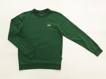 PULL VANS vert foncé / Taille XS / En parfait état neuf !