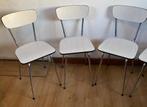 vintage Formica stoelen, Ophalen, Wit