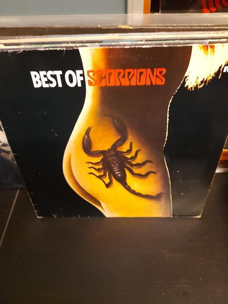 lp - scorpions - best of - vak 16, Cd's en Dvd's, Vinyl | Hardrock en Metal, Gebruikt, Ophalen of Verzenden