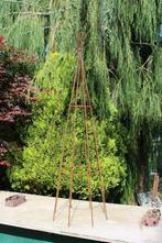 smeedijzeren obelisk klimt in planten, bloemen, bonen..., Ophalen, Nieuw
