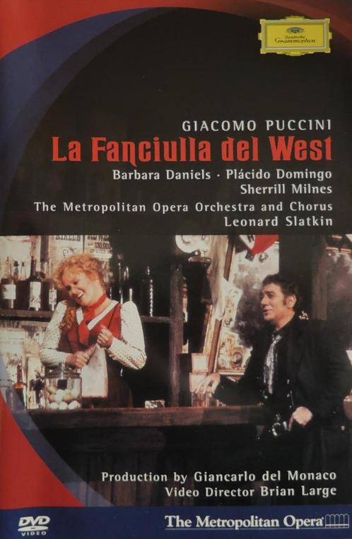 DVD - La Fanciulla del West / Puccini - Metropolitan Opera, Cd's en Dvd's, Cd's | Klassiek, Zo goed als nieuw, Opera of Operette