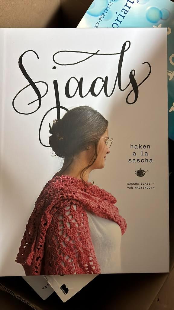 Sascha Blase-Van Wagtendonk - Sjaals haken à la Sascha, Boeken, Hobby en Vrije tijd, Ophalen of Verzenden