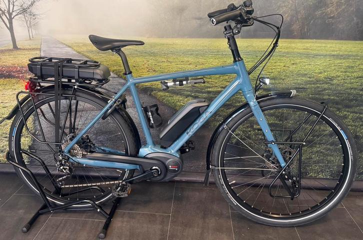 Koga WorldTraveller e-Bike | Bosch CX 85Nm | 1000Wh 2X Accu, Fietsen en Brommers, Fietsen | Meisjes, Zo goed als nieuw, Handrem