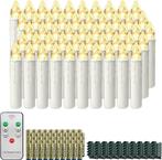 50 x Draadloze LED Kerst Kaarsen WW. Incl. Batt. Waterproof., Diversen, Verzenden, Nieuw
