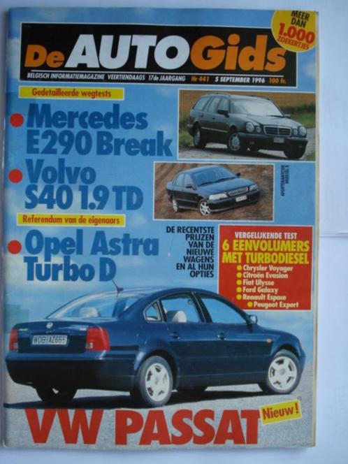 AutoGids 441 Volvo S40 Chrysler Voyager Hyundai Coupé Astra, Boeken, Auto's | Folders en Tijdschriften, Gelezen, Algemeen, Verzenden