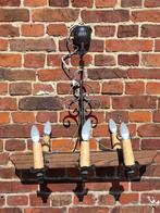 ⚠️⚠️ Luminaire lampe lustre style Campagne, Ophalen of Verzenden