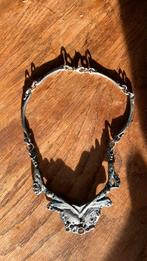 Ketting, Bijoux, Sacs & Beauté, Colliers, Enlèvement, Comme neuf, Gris, Autres matériaux